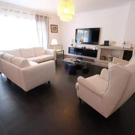 High Standard In A Quality With Pool, Tennis And View Of The Ocean In Antas 12 People Villa